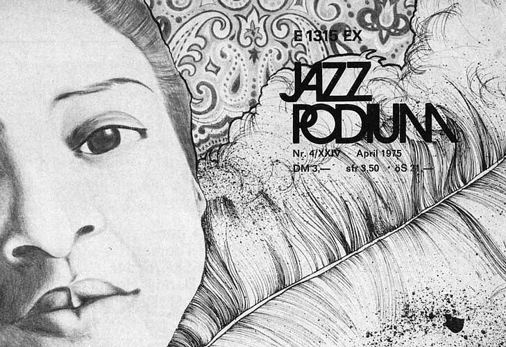 Cover of the magazine "JAZZ-Podium" from 04.1975