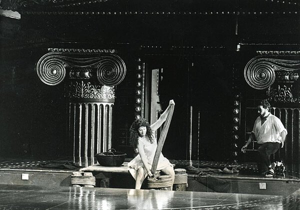 Szene aus "Orpheus", Wien 1986