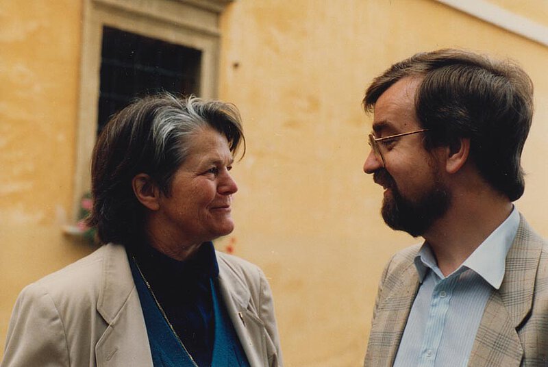 Barbara Faulend-Klauser und Dieter Rexroth, 3. Jugendmusikfest Deutschlandsberg, 1986