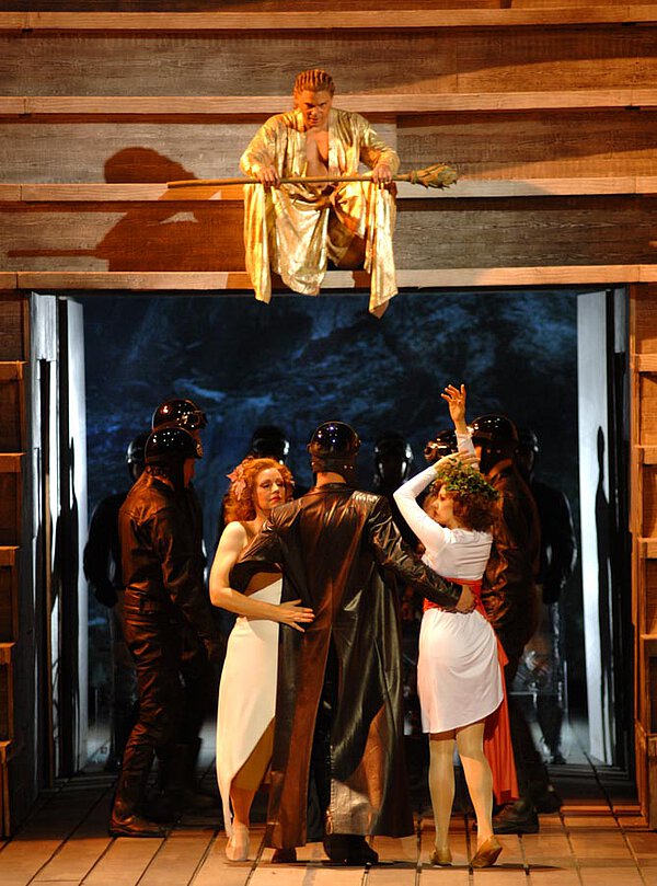 Szenenfoto von "Die Bassariden", De Nationale Opera, Amsterd...