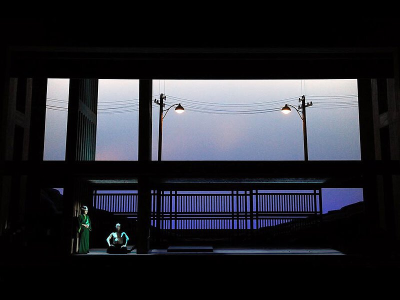Szene aus "Gogo No Eiko", Teatro Nuovo, Spoleto 2010