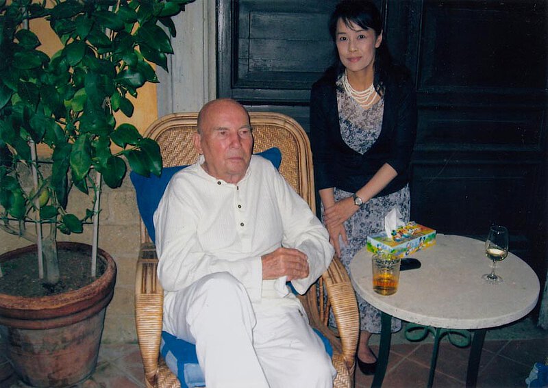 Mit Jenny Giroux auf La Lerara, 2007