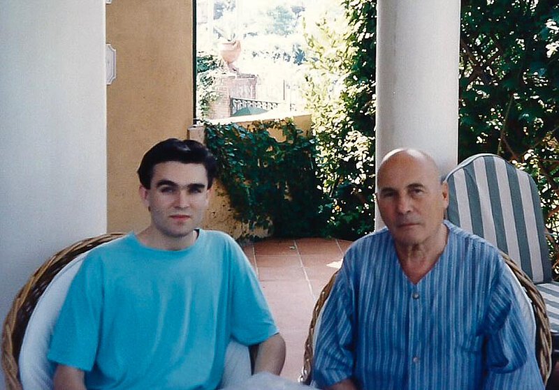 Mit Jörg Widmann auf La Leprara, 1995