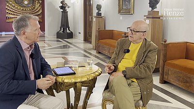 Michael Kerstan im Interview mit Miguel Barnet, Rom 18.05.2026