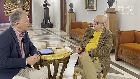 Michael Kerstan im Interview mit Miguel Barnet, Rom 18.05.2026