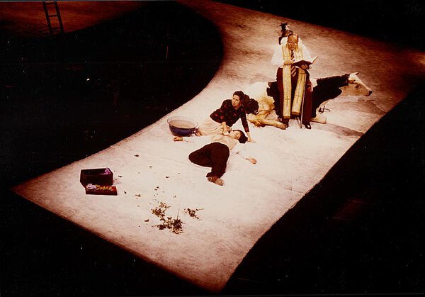 Szene aus der Bremer Freiheit", 1. Münchener Biennale 1988