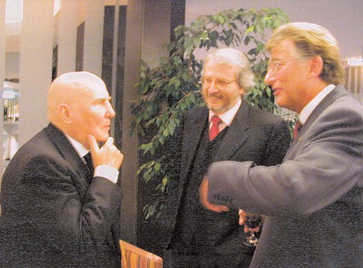 Con Philippe Auguin e Siegfried Jerusalem, Norimberga 2001