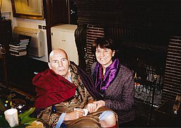 Mit Naná Cecchi, La Leprara, 2005