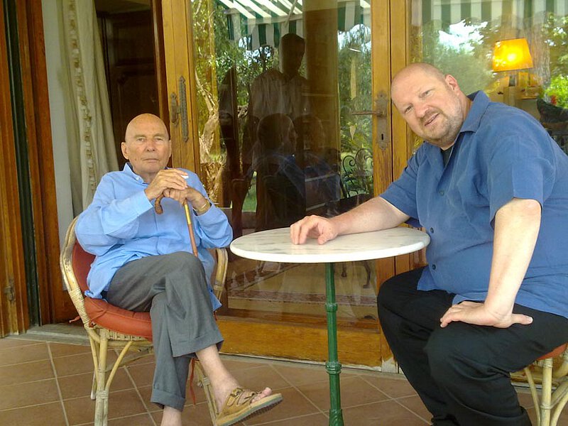 Mit Eytan Pessen auf La Leprara, 1999