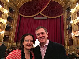 Michael Kerstan mit Emma Dante, Palermo 2015