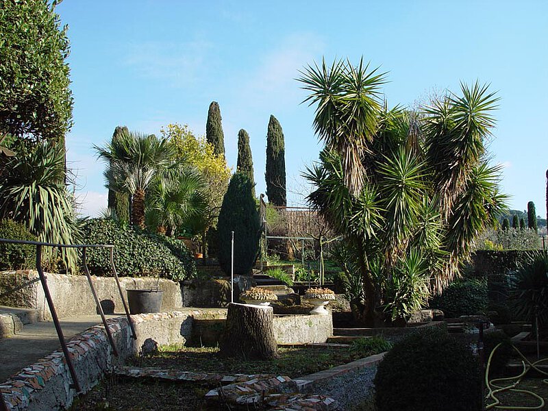 Im Garten von La Leprara, 2009