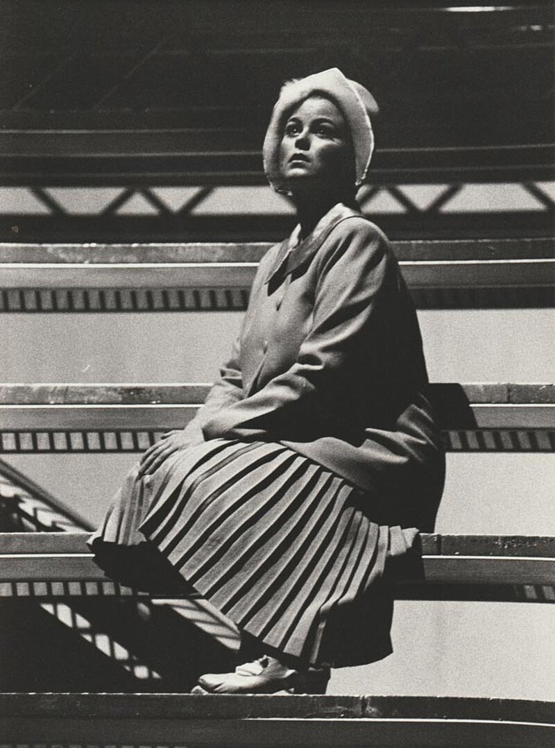 Sally Harrison als Minett in "Die Englische Katze", Gütersloher Sommerakademie "Hans Werner Henze", 1989