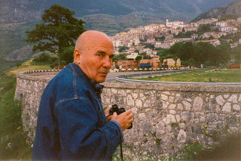 HWH während eines Ausflugs in die Abruzzen, 1989