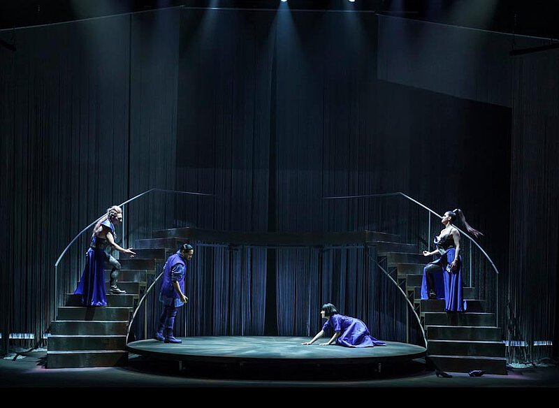 Szene aus "Phaedra" am Royal Opera House Covent Garden - Linbury Theatre, London 2019