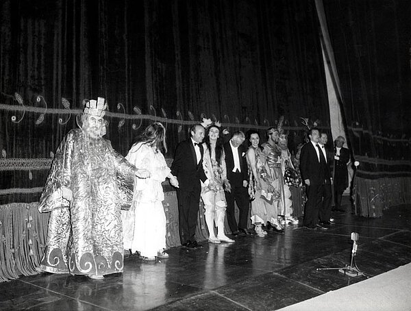 „Die Bassariden“, Teatro alla Scala Milano, 1968