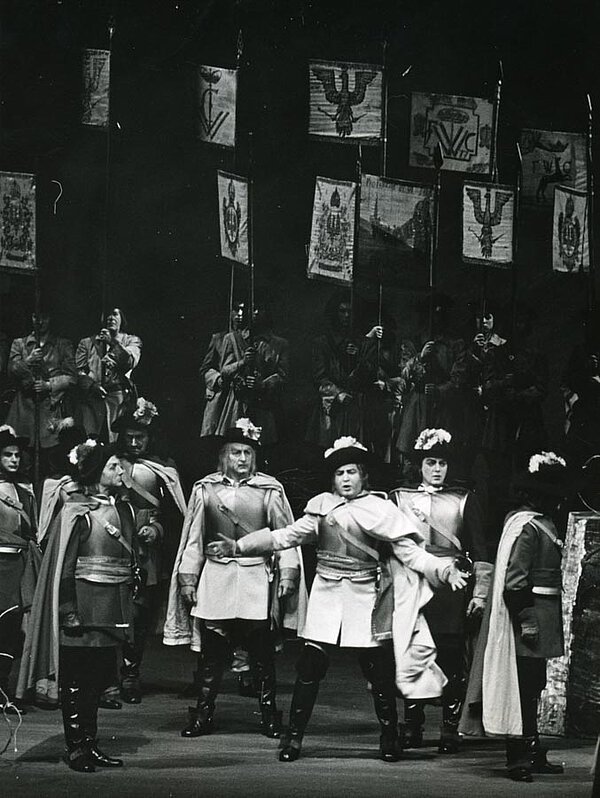 Uraufführung von "Der Prinz von Homburg", Staatsoper Hamburg...