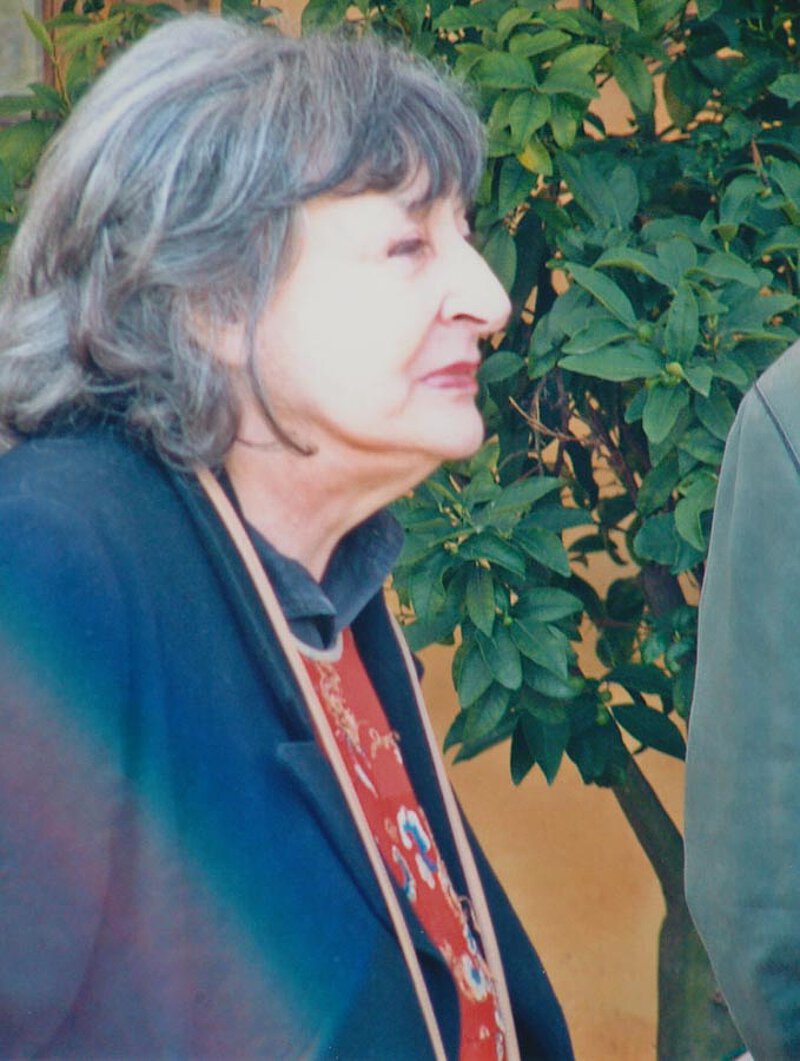 Titina Maselli bei dem Hauskonzert auf La Leprara, Oktober 2004