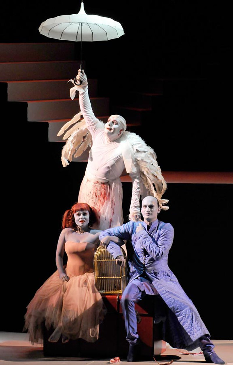 Szenenfoto aus "L'Upupa", Semperoper Dresden, 2009