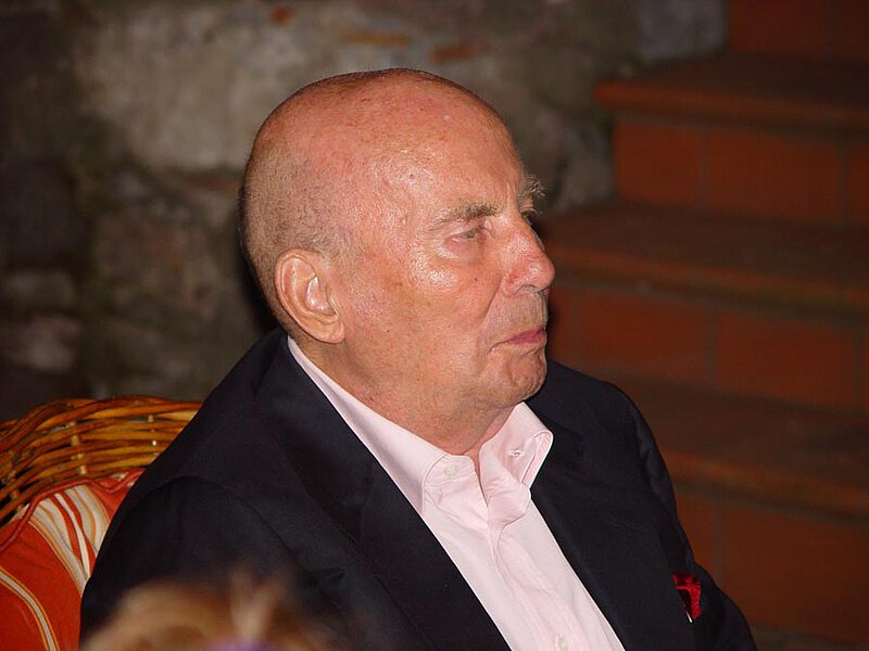 Auf seiner Feier zum 81. Geburtstag, La Leprara, 2007