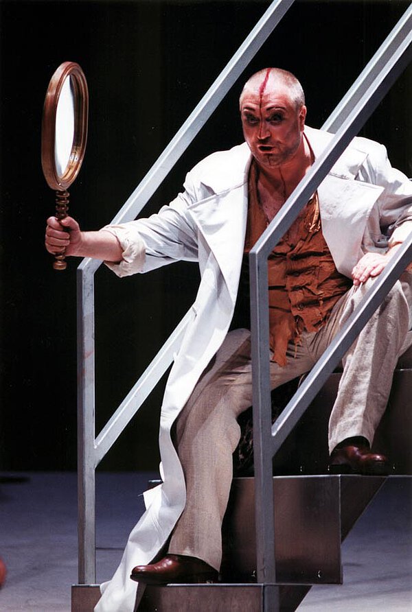 Szene aus "Die Bassariden", Premiere am Teatro Real, Madrid,...