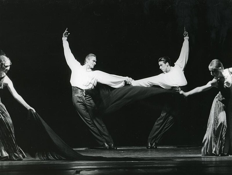 Szenische Uraufführung von "Fandango", Deutsche Oper Berlin, 1987