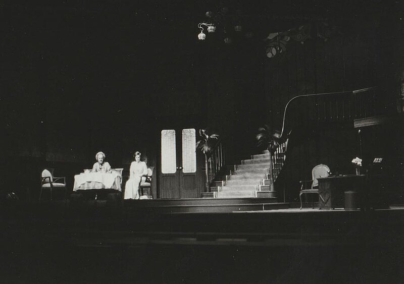Szenische Probe zu "Elegie für junge Liebende", Stuttgart 1975