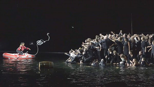 "Das Floß der Medusa", Komische Oper Berlin, 2023