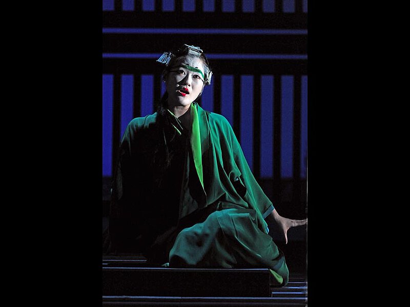 Szene aus "Gogo No Eiko", Teatro Nuovo, Spoleto 2010