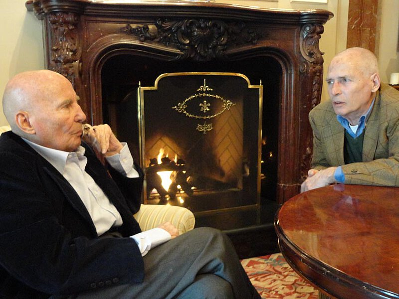 Mit Bruder Jürgen Henze, Berlin 2011