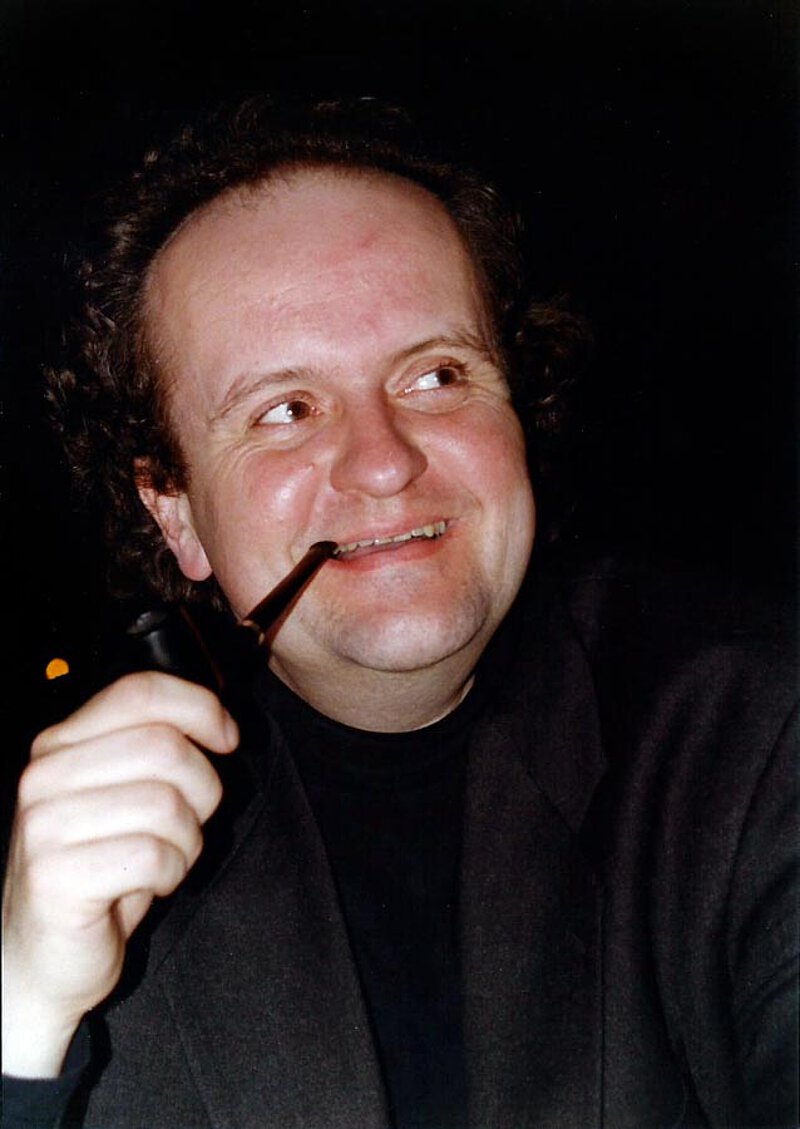 Wolfgang Rihm nach der Uraufführung von "Requiem", Köln 1993