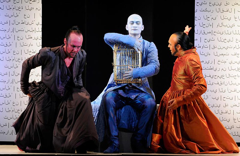 Szenenfoto aus "L'Upupa", Semperoper Dresden, 2009