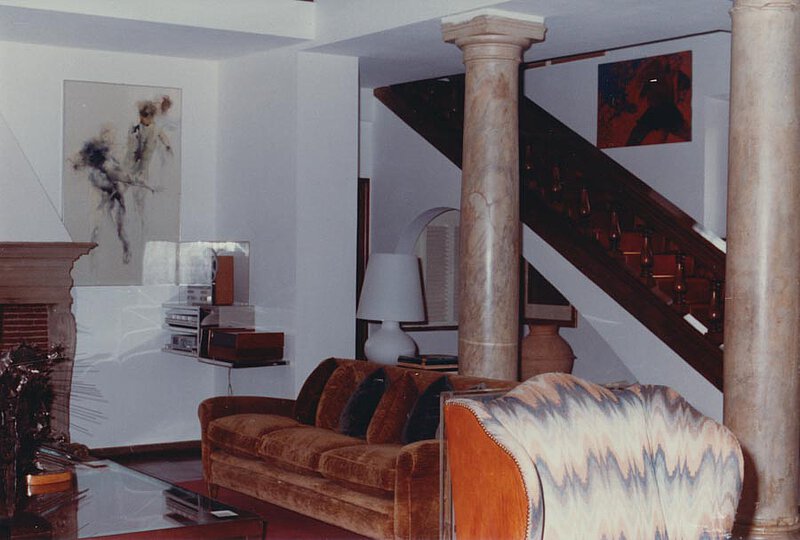 La Leprara, Salone vor 1986