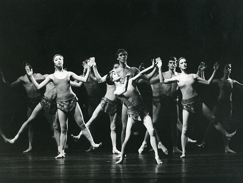 Szenische Uraufführung von "Fandango", Deutsche Oper Berlin, 1987
