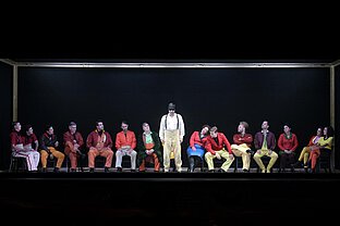 Premiere von "Der Prinz von Homburg",  Oper Frankfurt/M. 22....