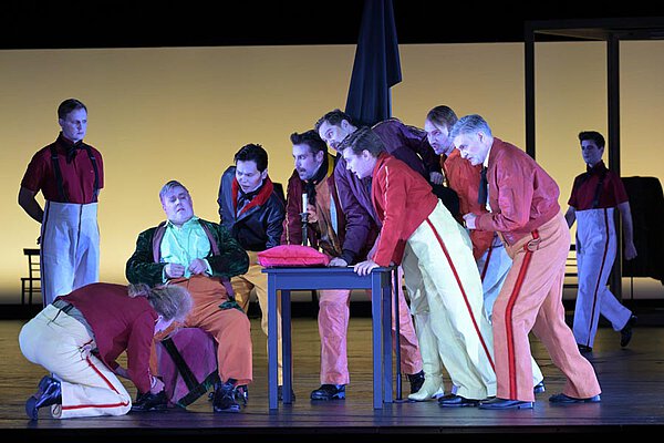 Premiere von "Der Prinz von Homburg", Oper Frankfurt/M. 22.0...