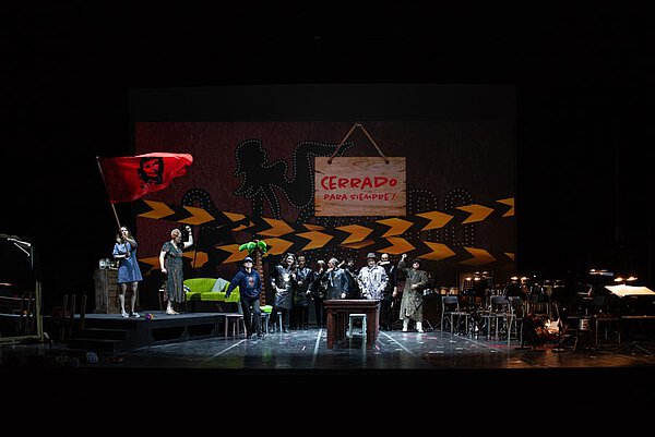 Szene aus "La piccola Cubana", Teatro dell'Opera di Roma, 20...