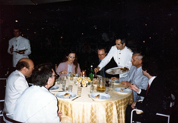 Beim 60. Geburtstag auf La Leprara 1986