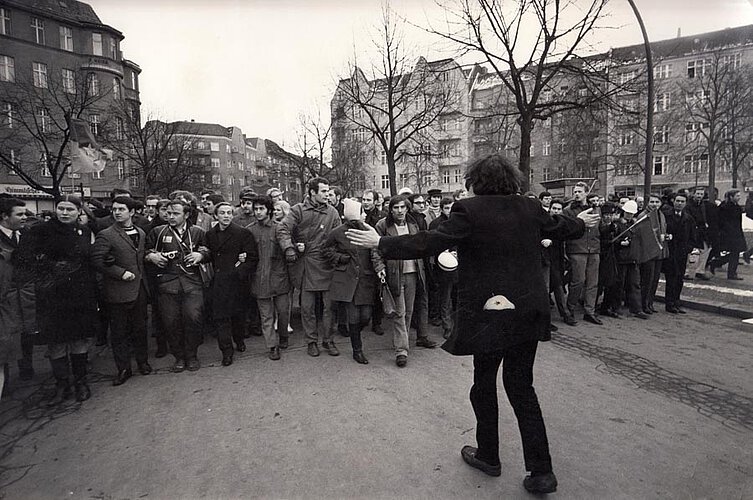 Berlino 1968: Manifestazione contro la guerra nel Vietnam