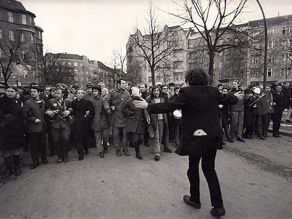 Berlino 1968: Manifestazione contro la guerra nel Vietnam
