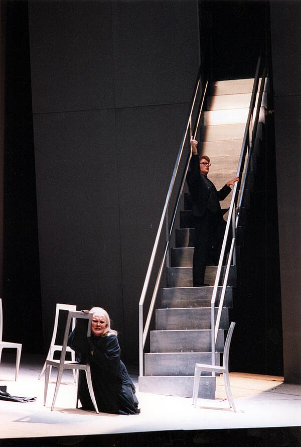 Szene aus "Die Bassariden", Premiere am Teatro Real, Madrid,...