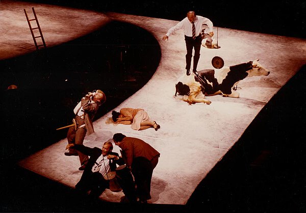 Szene aus der Bremer Freiheit", 1. Münchener Biennale 1988