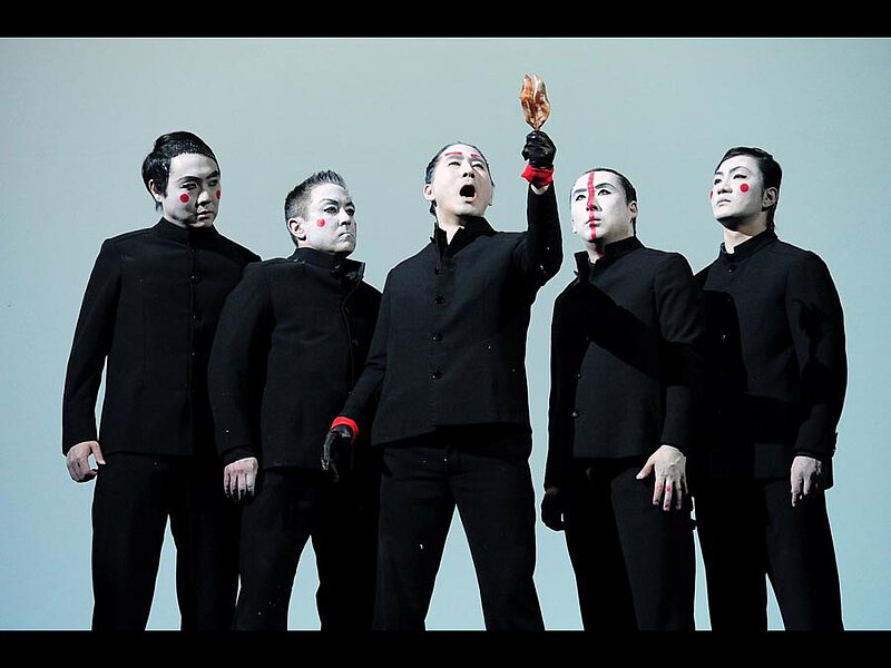 Szene aus "Gogo No Eiko", Teatro Nuovo, Spoleto 2010