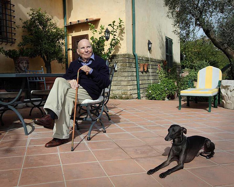 Mit Windspiel "Belmonte", La Leprara 2009