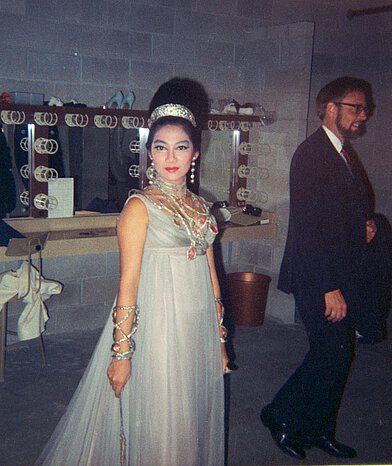 Regina Sarfaty al Agaue in "The Bassarids", Santa Fé Opera 1...
