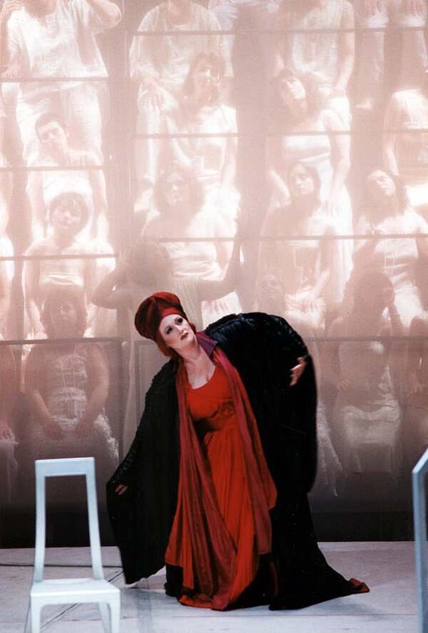 Szene aus "Die Bassariden", Premiere am Teatro Real, Madrid,...