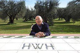 Auf der Terrasse zum Olivenhain, La Leprara, 2009