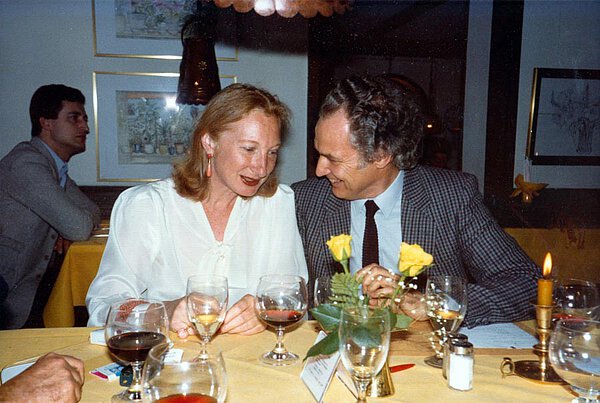 Helen Grob und Klaus Rainer Schöll, Schwetzingen 1981