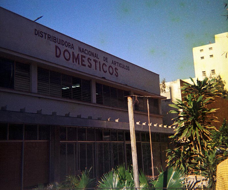 Haushaltswarengeschäft in Havanna, 1969