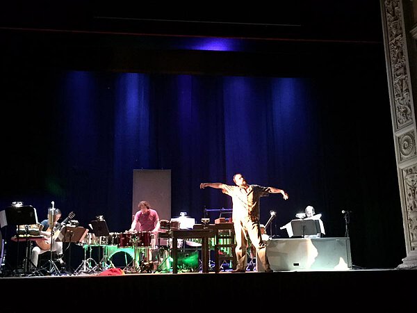 Aufführung von "El Cimarrón", Teatro Poliziano, Montepulcian...