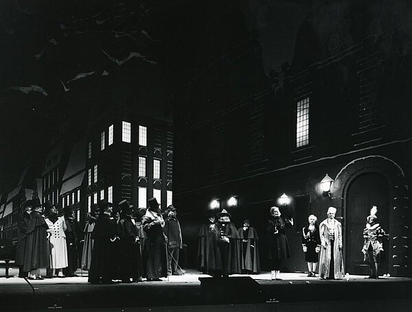 "Der junge Lord" Uraufführung, Berlin 1965